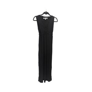 Max studio, women's black maxi dress, sleeveless V-neck Size‎ medium